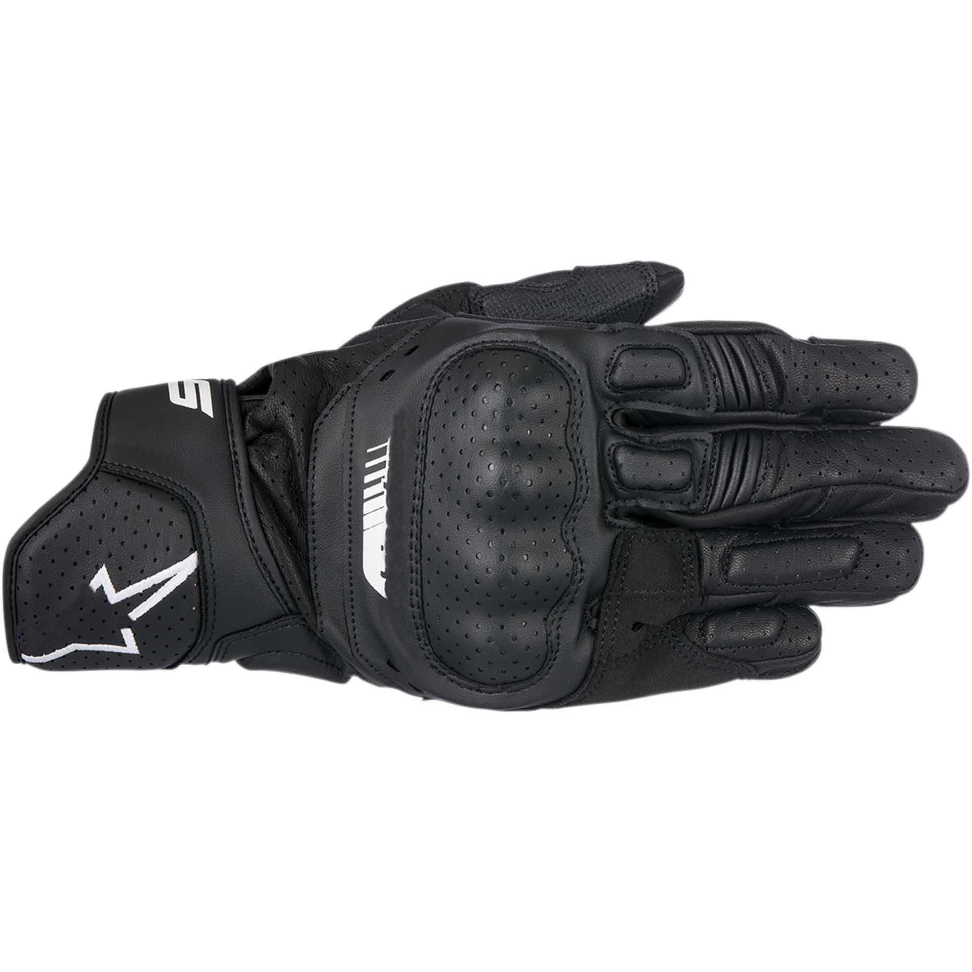 A Stars SP5 Summer Motorcycle Riding Gloves Premium Leather Touchscreen Racing Gloves Anti Slip Abrasion Resistant for Street Bike Enthusiasts