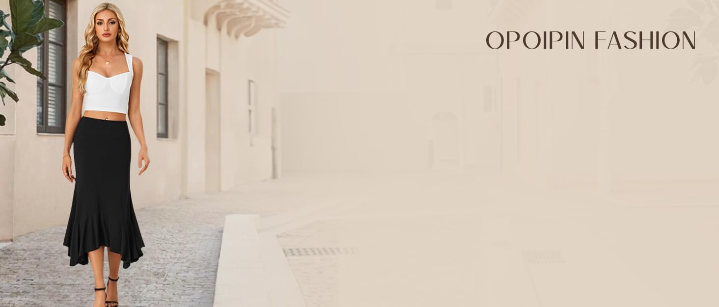 OPOIPIN Women's Cotton Crew Neck Sleeveless Slim Fit Bodysuit Leotard Tank Top