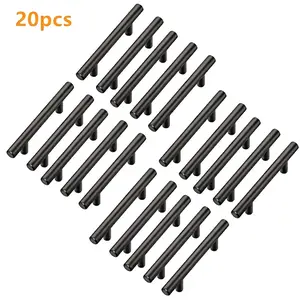 20pcs 150mm Stainless Steel Kitchen Door Cabinet T-shaped Handle Pull Cabinet Door Handle Furniture Cupboard Drawer Handle