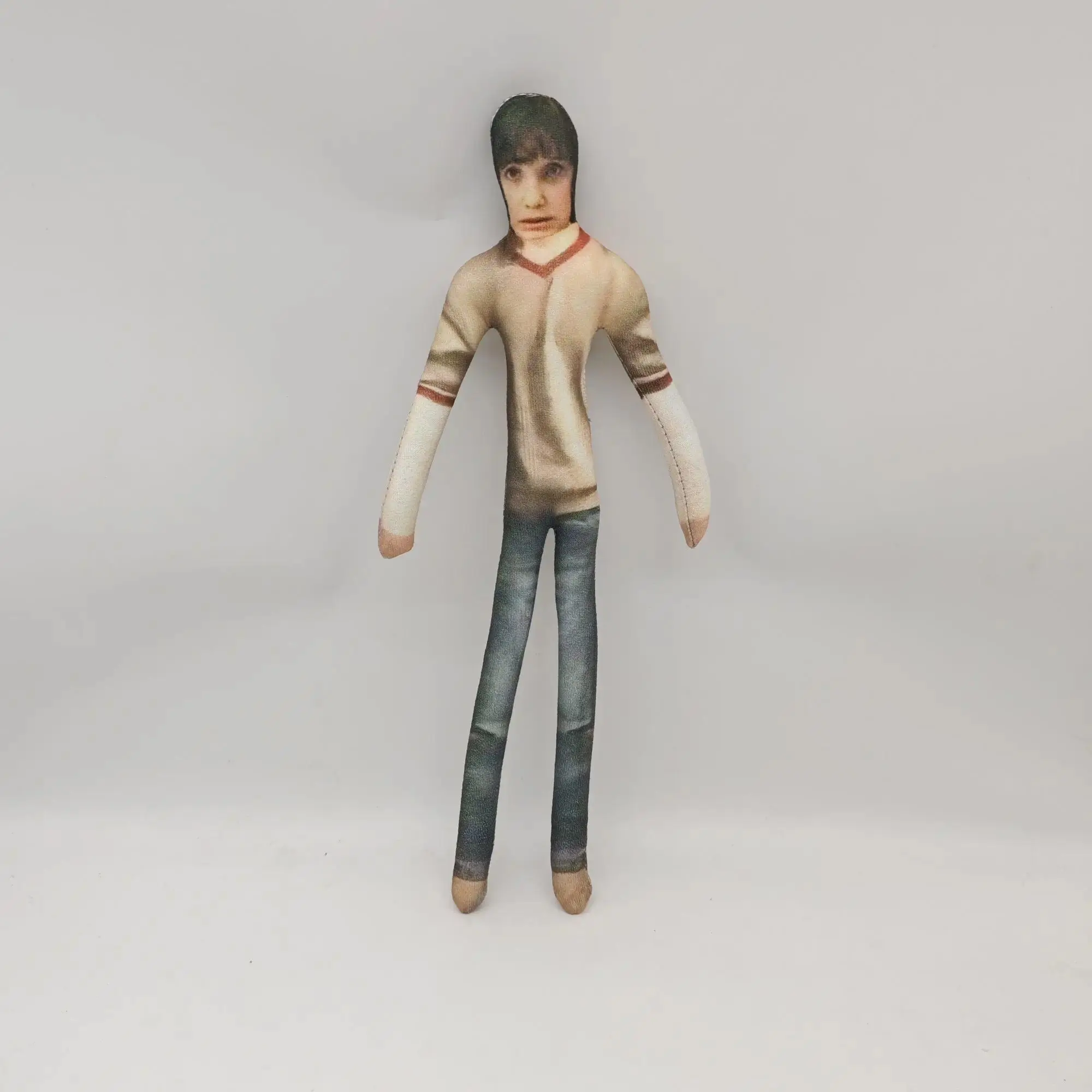 Customized Dolls Prop Hand-made Twistable Plushie Movable Stuffed with Abstract Body Wire Skeleton Cosplay Stranger Doll Things