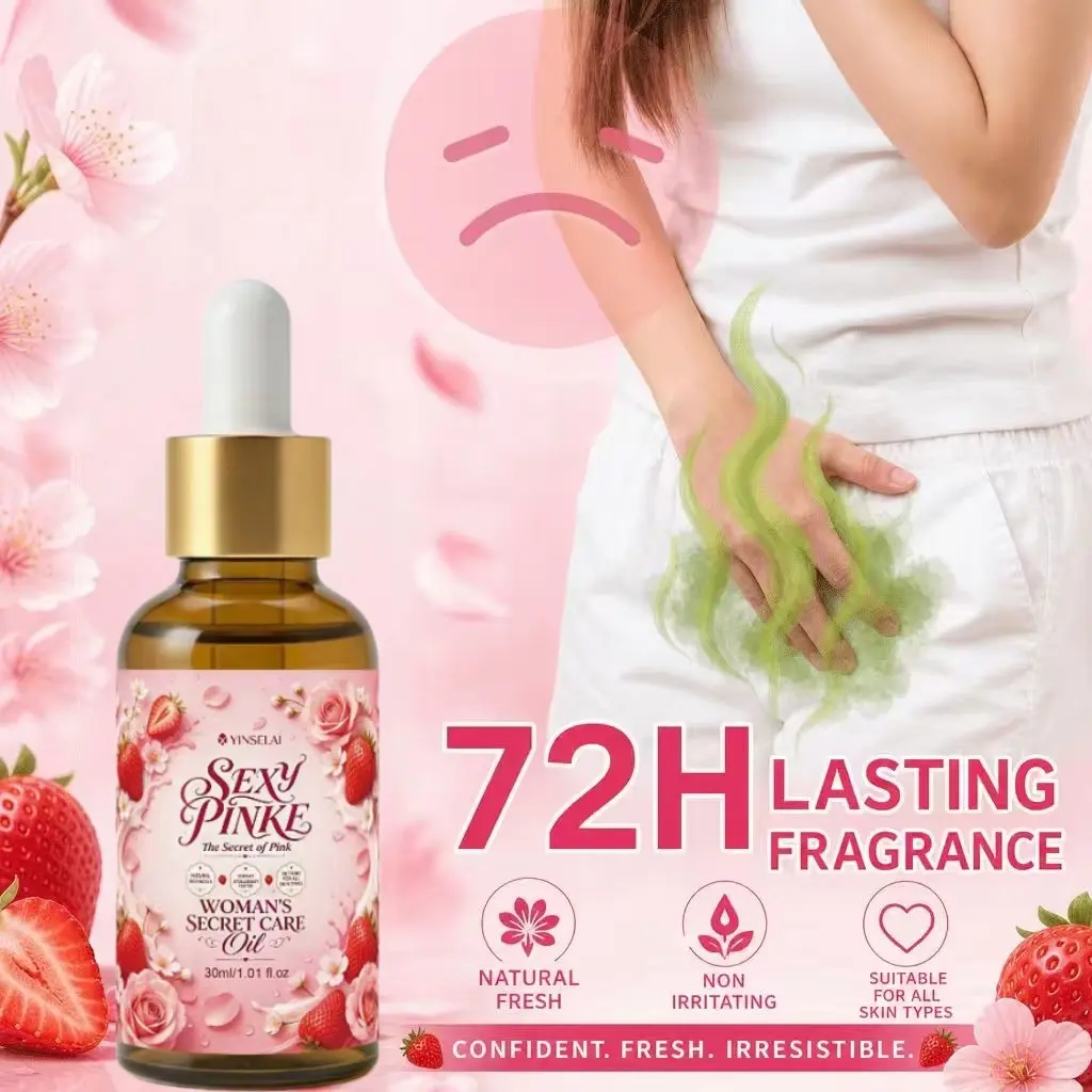 Intimate Deodorizing Oil – Feminine Odor Control Moisturizer, Brightens Dark Areas & Nourishes Sensitive Skin, Gentle Daily Care, 30ml