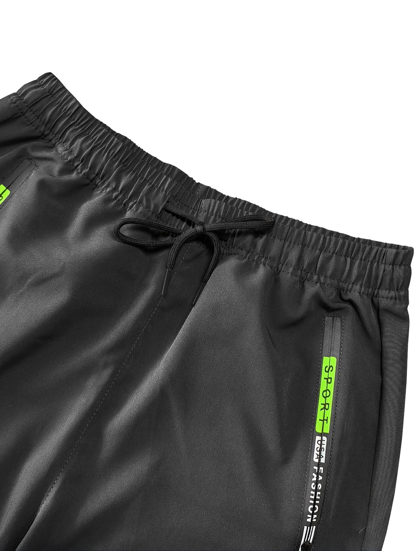 Women's High-Waisted Athletic Pants - Loose Fit Straight Leg with Deep Side Pockets | Squat-Proof & Non-See-Through for Running, Yoga & Gym | All-Season Performance Fabric (Machine Washable)