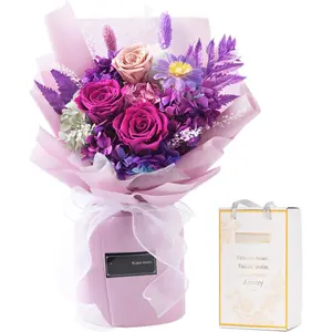 Preserved  for Delivery,  Rose Bouquets That Last  , Birthday  Gifts for Women Mom Grandma Wife