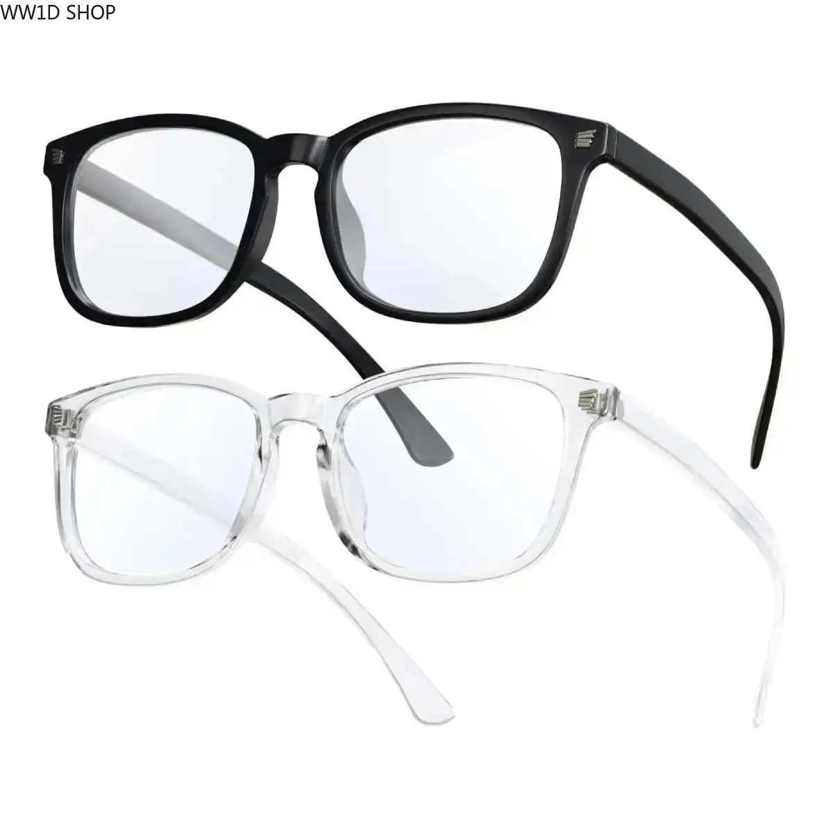 Blue Light Blocking Glasses for Men and Women Lightweight Clear Lens Computer Eyewear for Office Gaming and Daily Screen Use