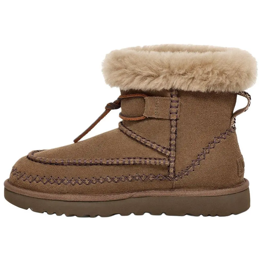 UGG Classic Mini Alpine Boot Hickory (Women's) 1158251-HCK