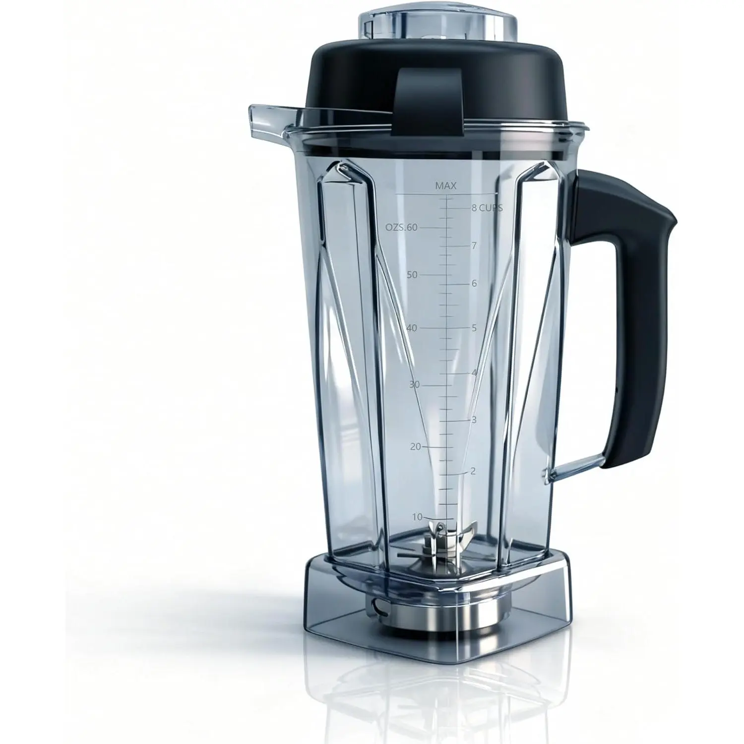Blender Pitcher 64oz Replacement Container Compatible with Vitamix 5200, 5300, 6300, 7500, E310, VM0197, VM0101, VM0100, VM0103 Classic & Explorian Series 5-Year Warranty