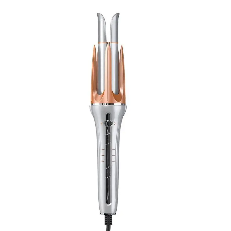 Automatic Rotating Hair Curler, Three Temperature Settings, Bidirectional Rotation, Anti-Tangle Design, Easy for Beginners, Daily Styling, Beach Waves, Rotary Curl Wand