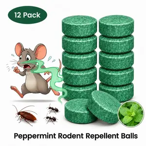 Rodent Repellent Peppermint Oil Mouse Repellent Fast Acting All-in-One Formula Deters Rats Mice Ants Eco-Friendly Cost-Effective User-Friendly Long Lasting