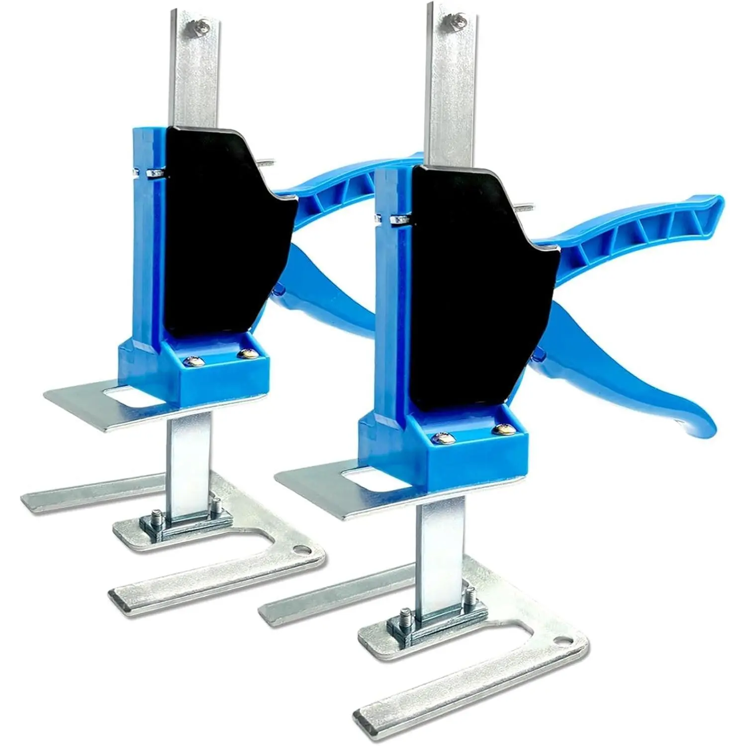2PK Labor Saving Arm Jack,Multi Function Height Adjustment Lifting Device,Wall Tile Locator,Door Panel Lifting Jack,Cabinet Jack for Installing Cabinet,Raised 7.87in, Pair Dynamic Load 450LB