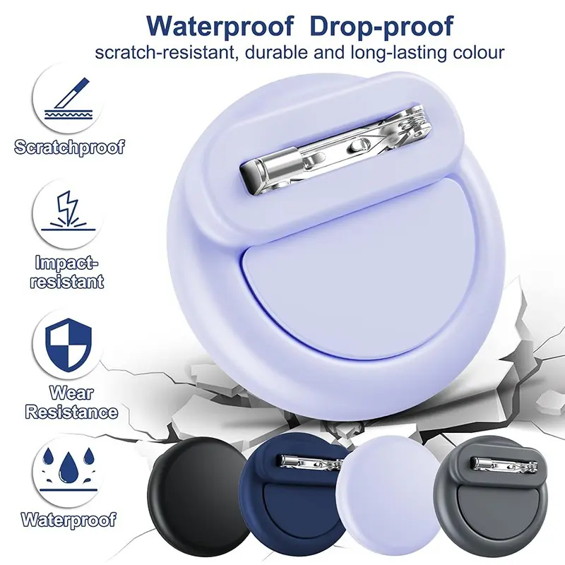 for Child-Friendly Hidden Airtag Case, Silicone Material, Dirt-Resistant, Scratch-Proof, Protection, Compatible with for Airtag Gen 1 & 2, for Kids, Seniors, Elderly