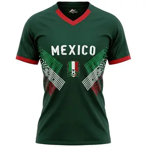 Women Soccer Jersey, Multi Country V-Neck Short Sleeve Football Shirt, Breathable Game Day Fan Top, Casual Sportswear Gift For Female National Team Soccer Fans & Lady Players