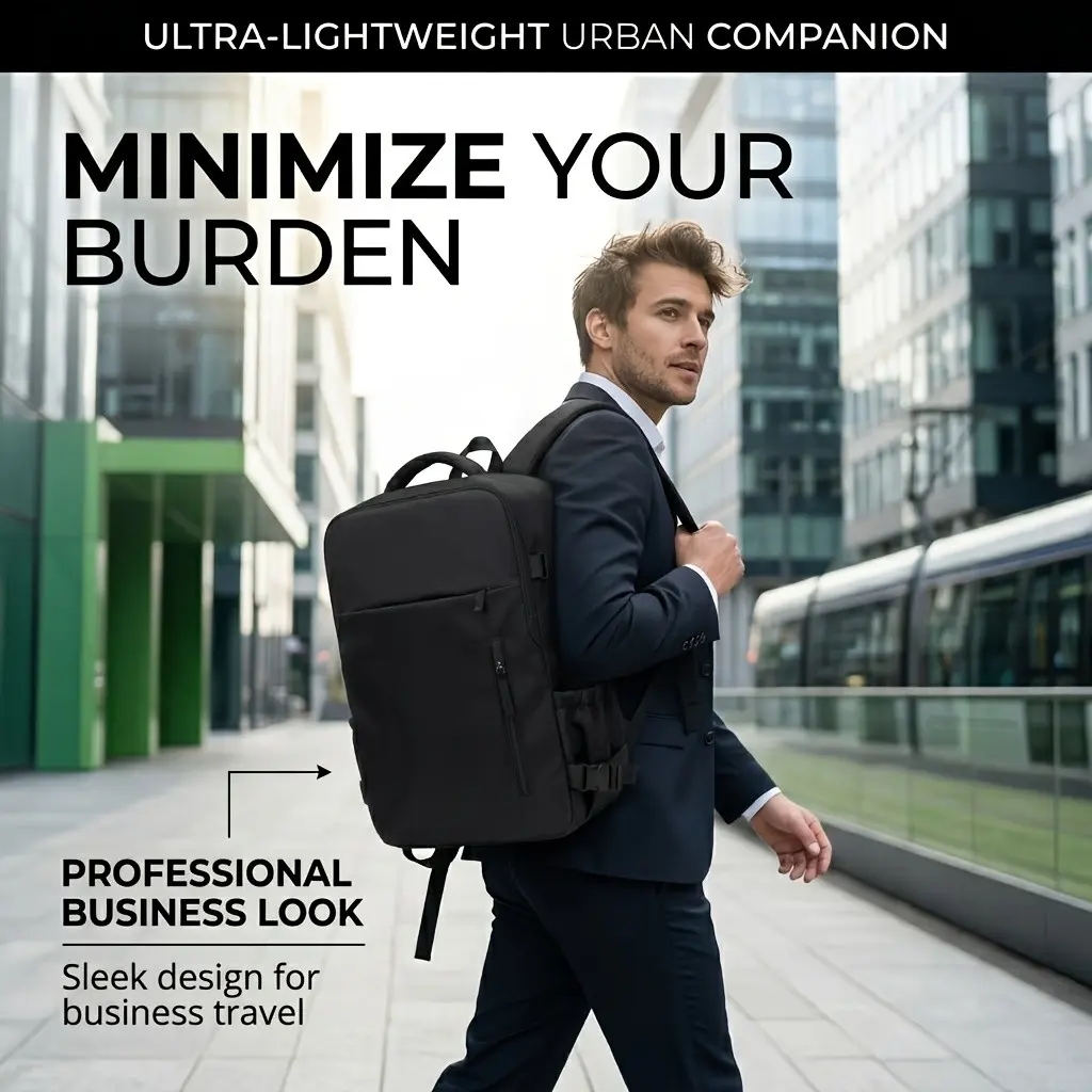 Ryanair Cabin Backpack 40x30x20cm, Easyjet Carry on with Hand Pump, Shoe Compartment, Tsa Approved, All Seasons Travel Gift, Casual Lightweight Airport Backpack
