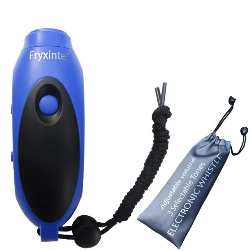 【Garvee】Handheld Electronic Referee Whistle – 3 Distinct Loud Tones – Battery Operated, with Lanyard – For Coaches, P.E. Teachers, Outdoor Sports, Basketball, Urgent