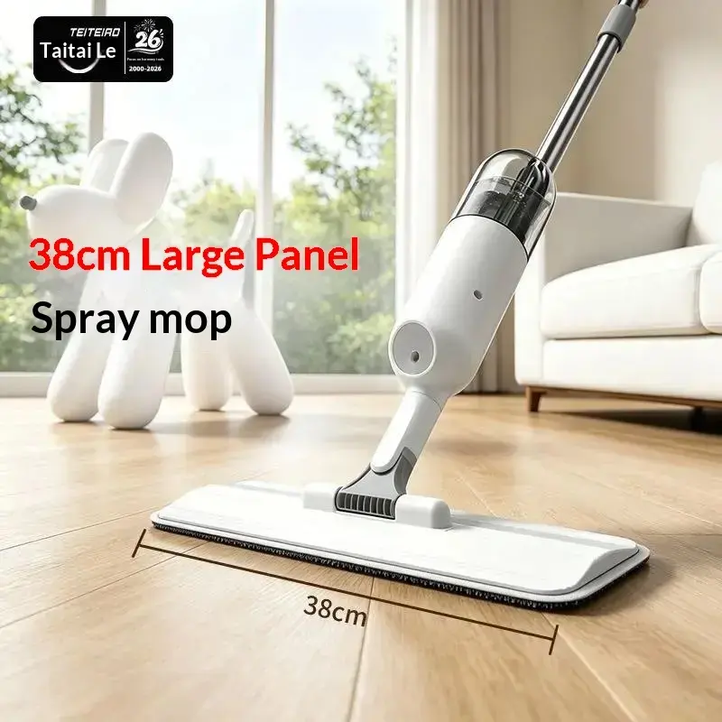2026 New Handheld Flat Mop - Portable Cleaner, Home Use Water-Spraying Floor Tool with Mini Size, Self-Squeeze, 1-Pass Cleaning, Hand Wash Free No Wash Mop, Microfiber Flat Head, Sudsy Scrubbing, Gap & Toe Kick Cleaning, electric tilk tok shop summer sale
