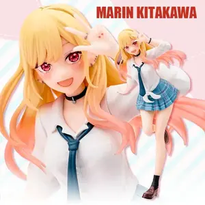 My Dress Up Darling MARIN KITAKAWA Uniform Anime Figure Toys 18cm PVC Model Collector Birthday Gift