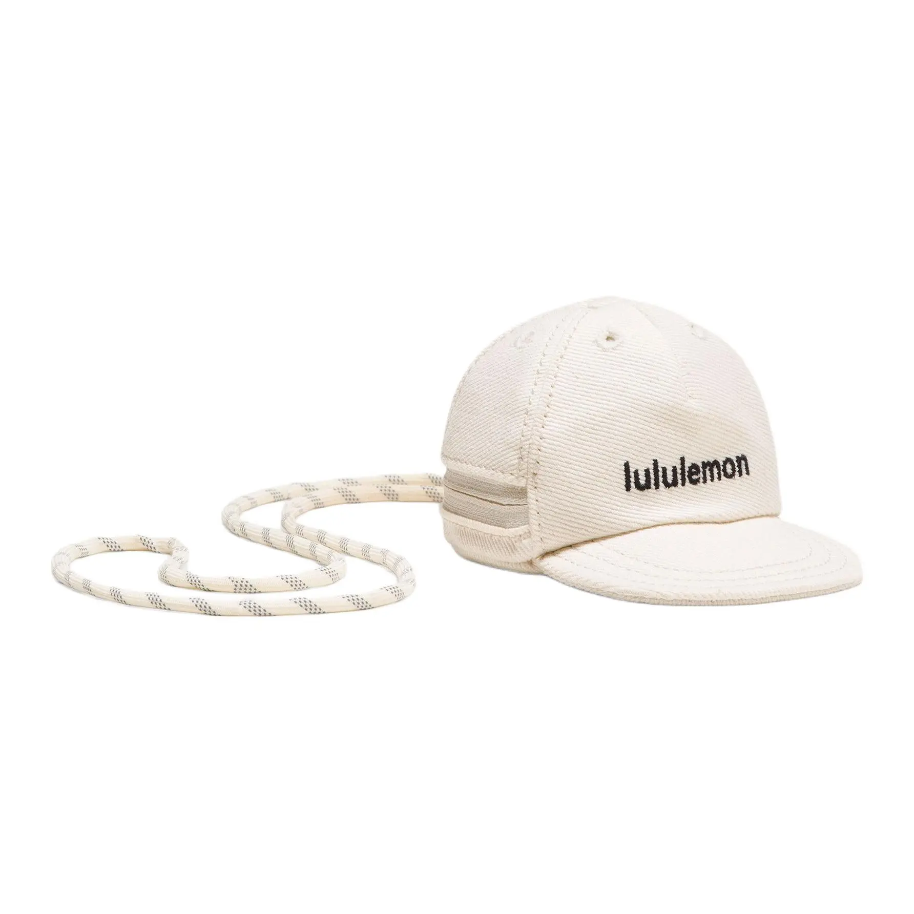 Lululemon Ball Cap Nano Adjustable Sport Hat for Men and Women, Minimalist Style in Natural Beige