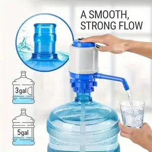 3-5 Gallon Electric Water Dispenser Pump, One-Touch High Flow Portable Drinking Water Pump, Easy Installation For Home Office Camping Use