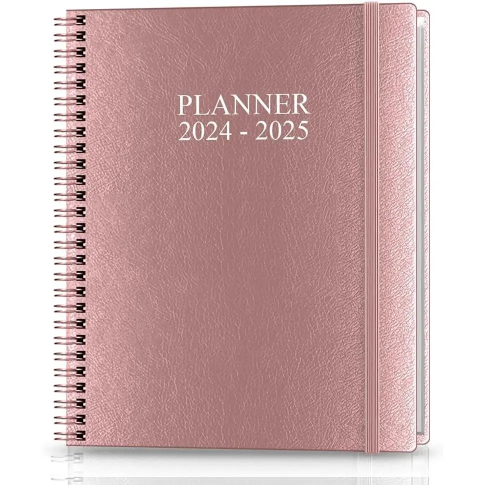 2024-2025 Planner - 2024-2025 Weekly & Monthly Planner from July 2024 - June 2025,  to Organize Your Daily Life, 8.5" x 11", Rose