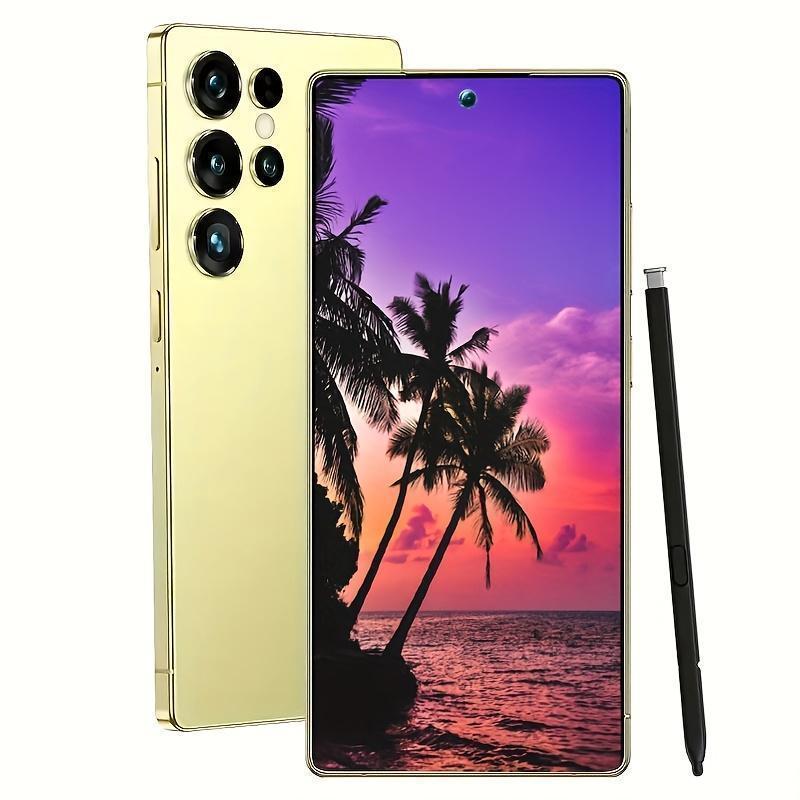 S25 Ultra Unlocked 5G Smartphone, 12GB+512GB, 6800mAh Battery, Fast Charging Capability, Android 14 System, 108MP+48MP Camera, Face & Fingerprint Unlock |             Dual SIM |             Autofocus |             Built-in Pen |
