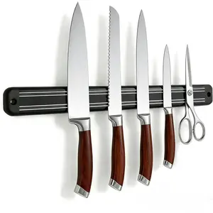 13 Inch Magnetic Knife Strips, Magnetic Knife Holder for Wall/Refrigerator, Multi-Purpose Magnetic Knife Bar Works as Knife Holder, Knife Strip and Magnetic Tool Organizer