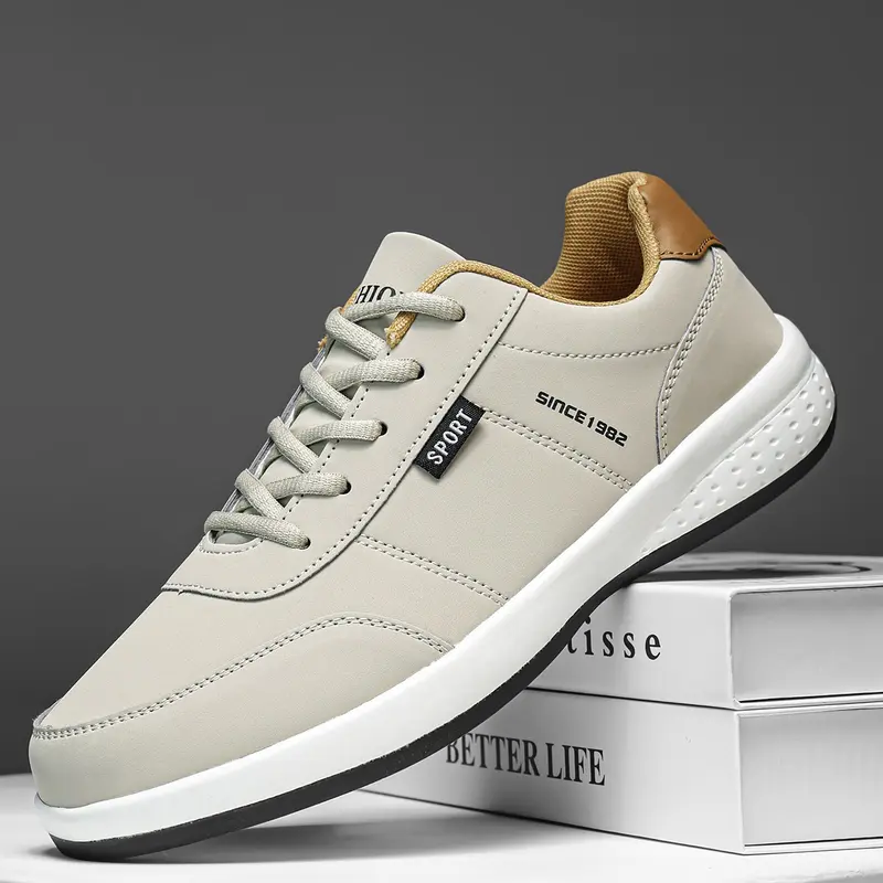 1 pair of Shoes Men's Sports Shoes Breathable Men's Casual Shoes Coach's competition shoes Fashionable Casual Shoes Men's Running Shoes Sneaker Trainer