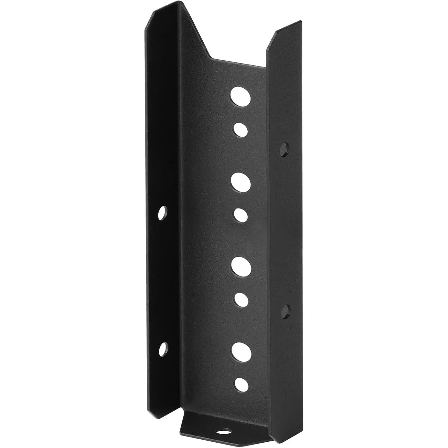 20 Pack 2x6 Fence Bracket for  Rail,18 Gauge,Black | for Deck Railing  Connect