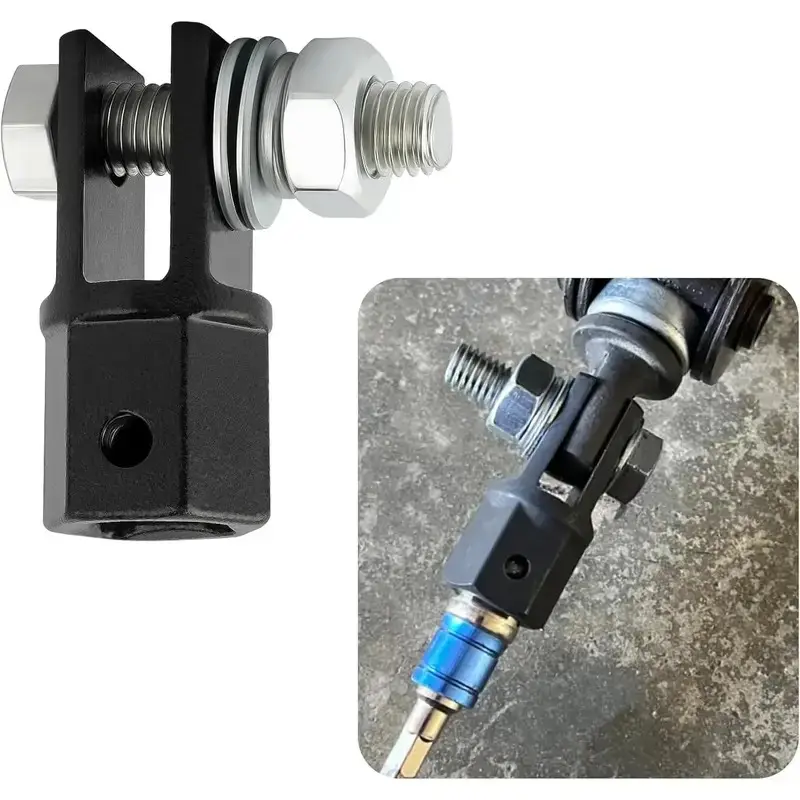 🔧 1/2 Inch Scissor Jack Adapter for Impact Wrench ｜ Heavy Duty Cr-V Steel Car Tire Jack Socket Drive Converter Tool ｜ Labor-Saving Vehicle Auto Repair Accessories Set