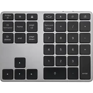 Number Pad for Laptop - Slim  Design - Rechargeable  Numeric Keypad - 35 Key Numpad Keyboard for Data Entry - for , MacBook Pro/Air, iPad, , iOS, PC, Android