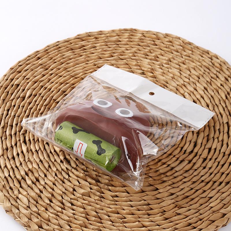 Pet supplies waste bags, dispenser for cats and dogs, portable and biodegradable dog poop bags, waste storage box