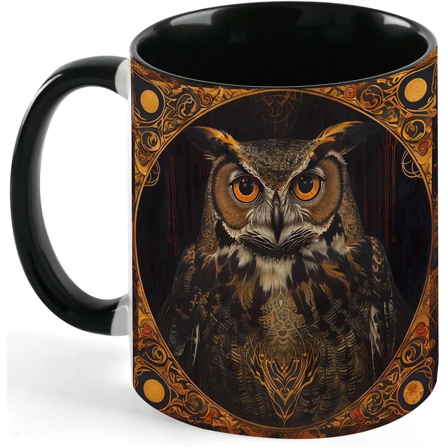 Owl Coffee Mug 11 OZ Ceramic  Cup Novelty Mugs Funny Coffee Cups with Handle