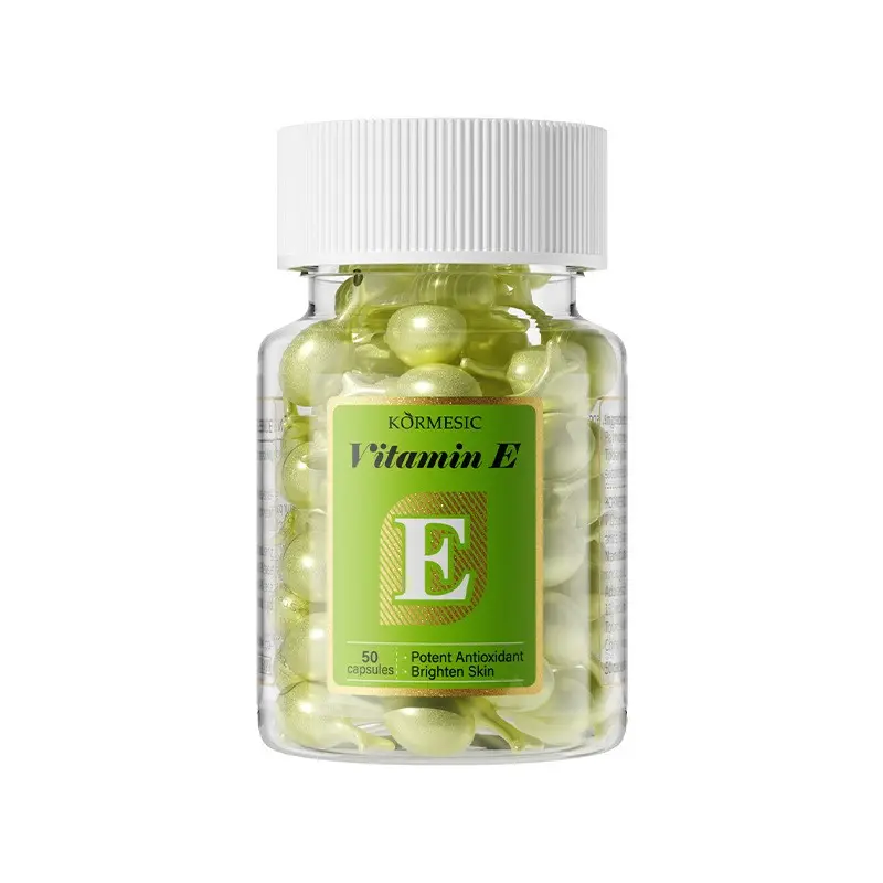Vitamin E Facial Oil Capsules, Single-Use Nourishing Firming Brightening Skin Care Essence Capsule