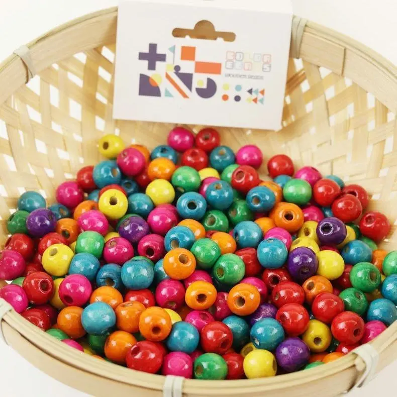Vesta-A16-Colorful Wooden Beads