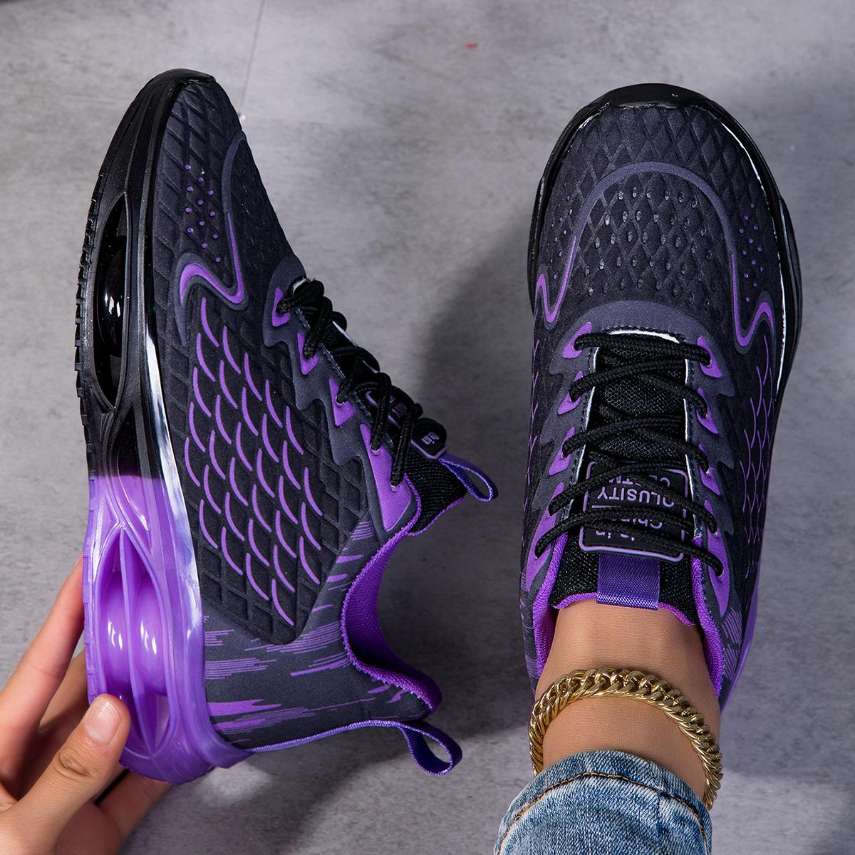 Women's New Breathable Professional Running Shoes Spring Road Cushioning Lightweight Thick Sole Casual Shoes Breathable Women's Running Shoes, Comfortable Ankle Sock Shoes Fitness Wlking Shoes, Foam Runners Basketball Shoes.