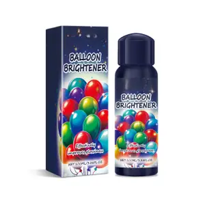 Party Balloon Shine Spray with PET, Balloon Gloss Enhancer for Brighter, Smooth Party Decorations, Easy-Apply Balloon Care Solution