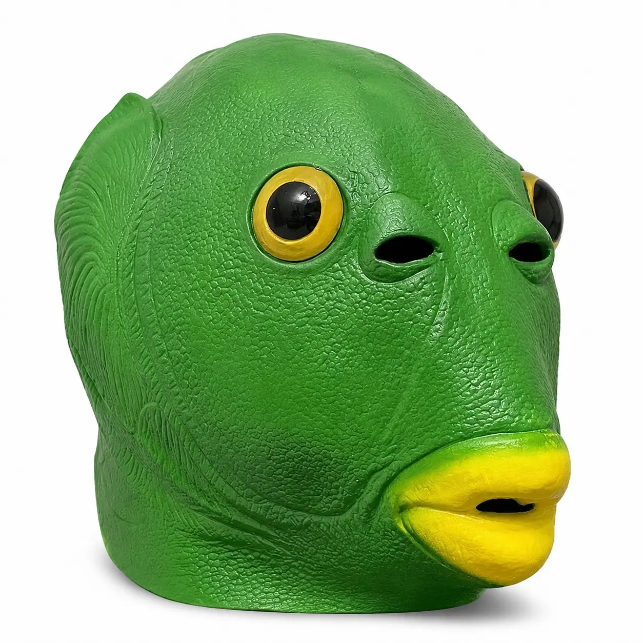 Fish Head Mask Funny Costume Prop, Party Props, Adult Party Headgear, Meme Style for Halloween, Cosplay & Photos, Fun Accessories, Funny Face Mask