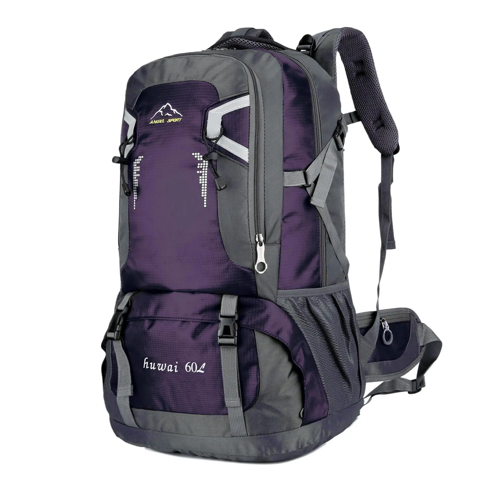 Hiking Backpack for Outdoor Travel, Large Capacity 40L/60L Shoulder Bag, Cycling Bag, Luggage Organizer for Tourism, Hiking Pack