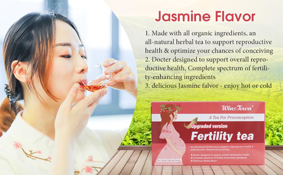 Wins Town Fertility Tea for Women Preconception Supports Ovulation Conception & Hormonal Balance 30 Tea Bags Beverage Malaysia