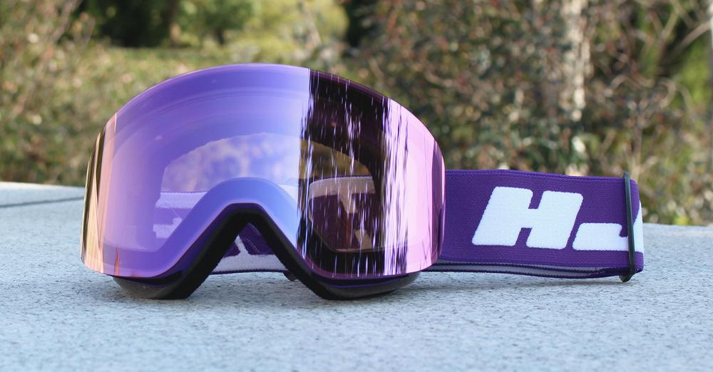 Ski mask, magnetic ski goggles, cylindrical lenses, anti-fog, unisex outdoor mountaineering, skiing, cycling goggles