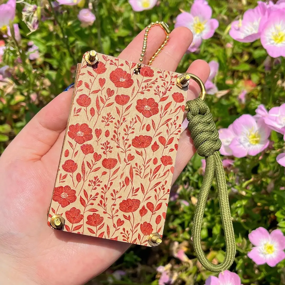 Mini Flower Press Kit, Pocket Small Miniature Flower Press, DIY Pressed Flower Plant Preservation Kit for Arts and Crafts Lovers