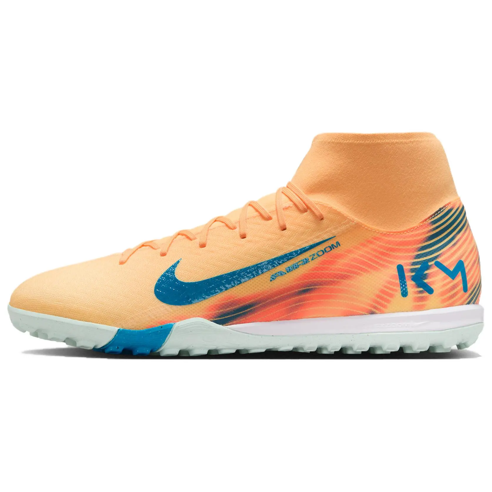 Nike Mercurial Superfly 10 Academy "Kylian Mbapp√©" 'Melon Tint/Igloo/Neo Turquoise' FQ8333-801