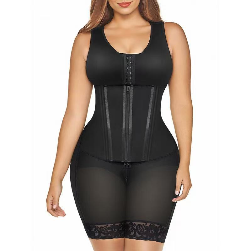 Faja Waist Trainer For Women Tummy Control Shapewear Full Body Shaper Colombian Waist Cinchers For Hourglass Figure Plus Size Hip Lift Underwear