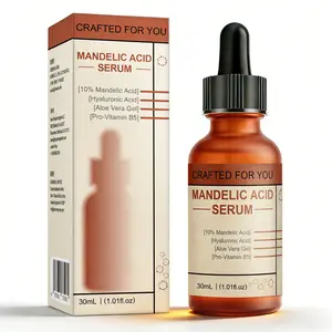 Mandelic Acid Serum for Face, Gentle Exfoliating Serum with Niacinamide, Camellia Extract, Beta Glucan, Fade Dark Spots, Anti Aging