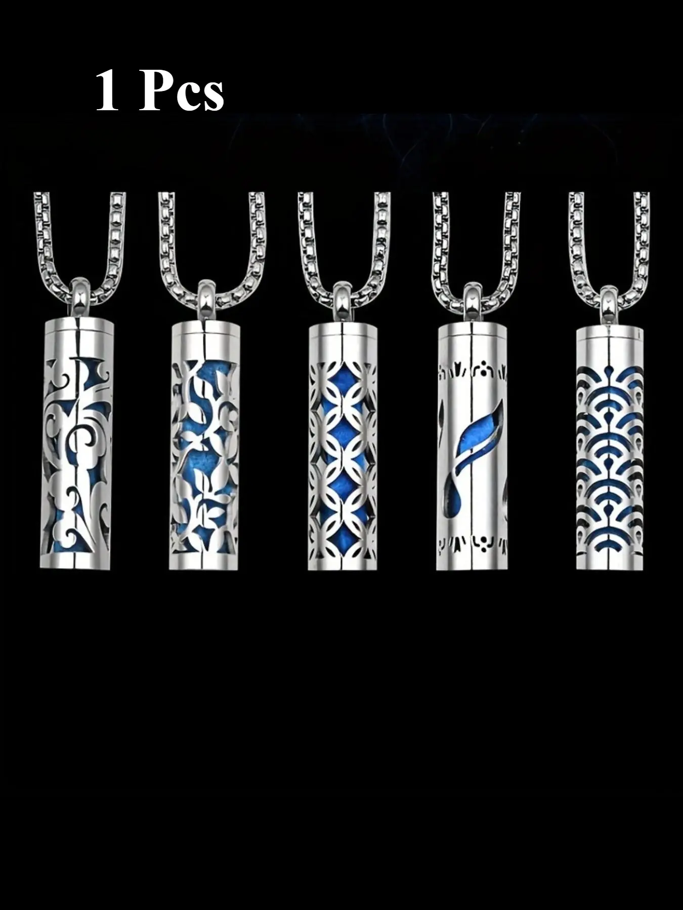 New AromaRelax diffuser Necklace 304 Stainless Steel  box Essential Oil Perfume Essential oil diffuser Pendant box style necklace AromaRelax jewelry