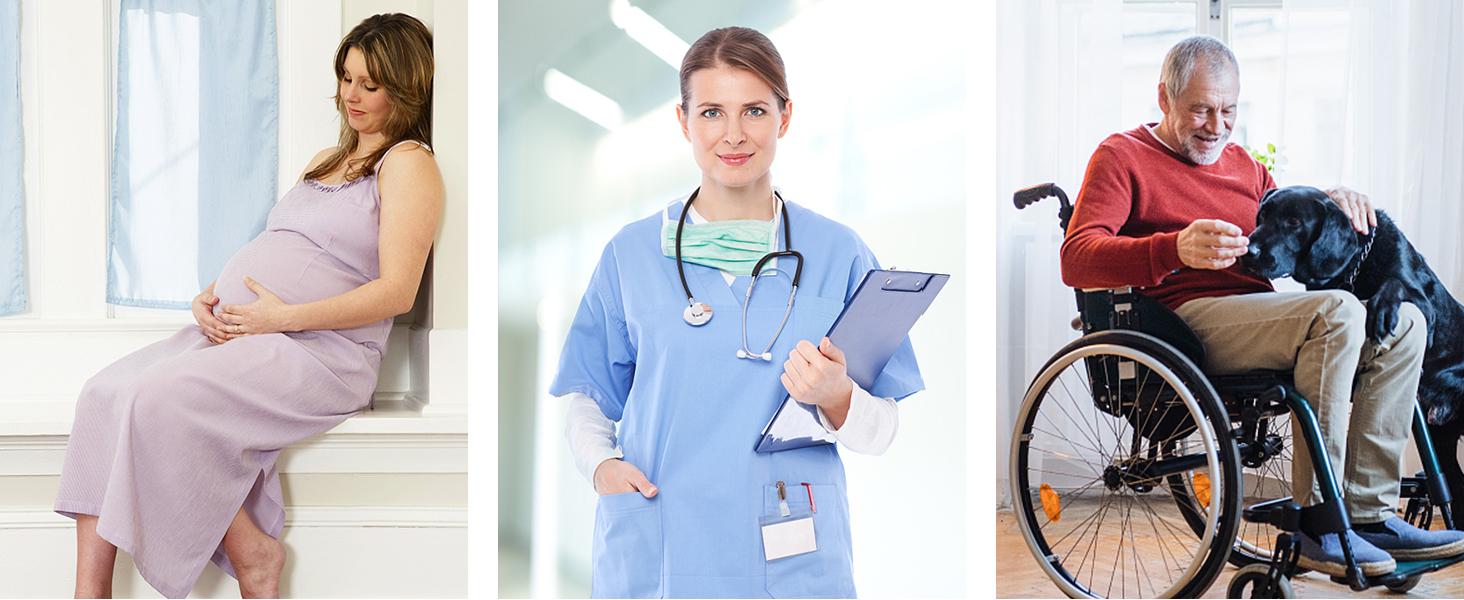 Compression Socks for Women & Men 4 Pairs, Best Support for Nurses Running Travel