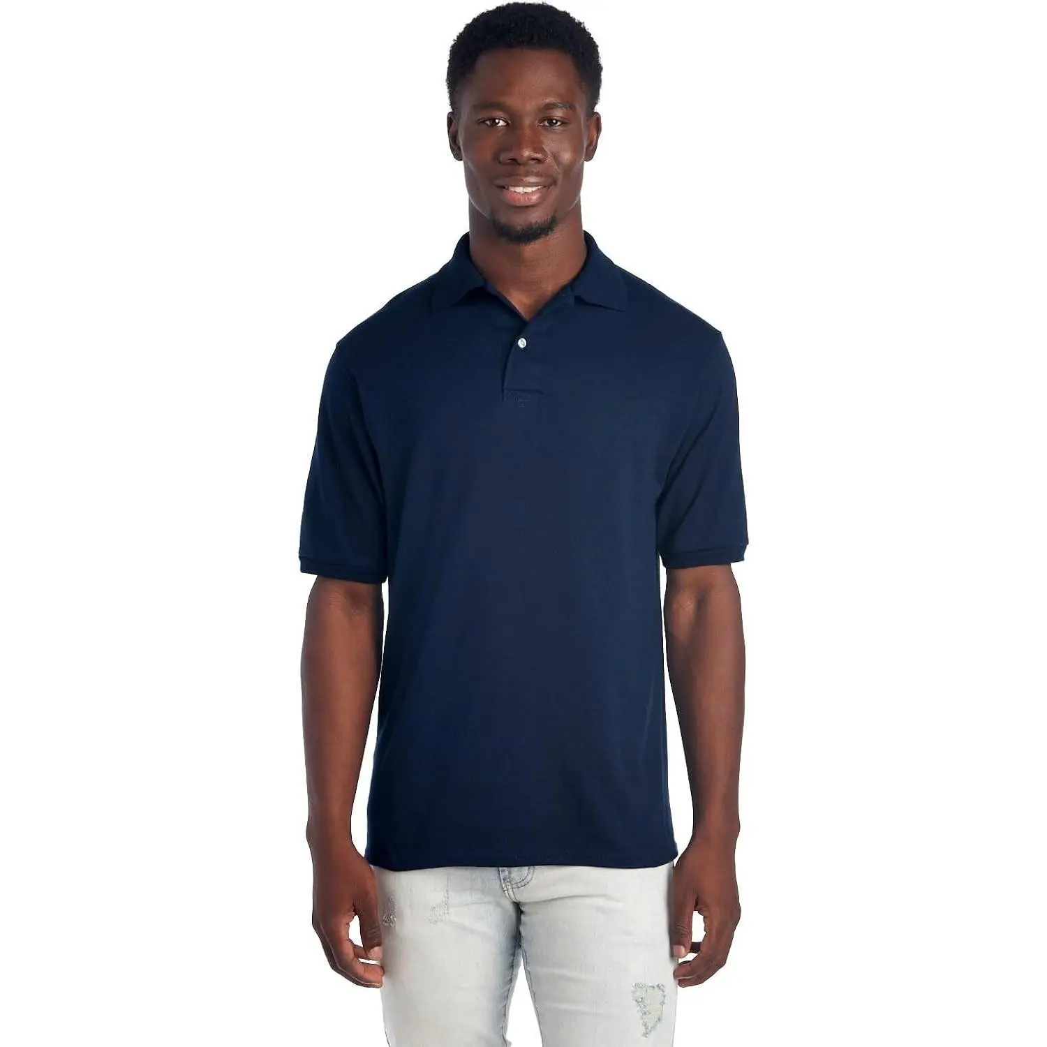 Men's Stain-Resistant Short Sleeve Polo Shirts, Sizes S-5XGift
