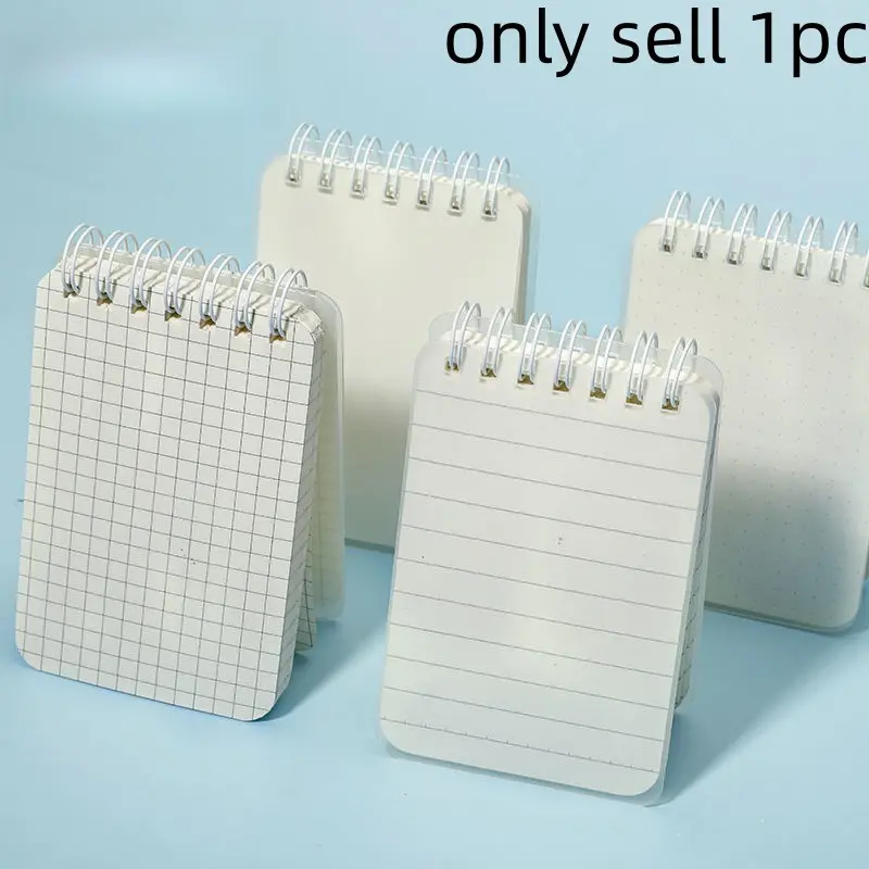 A7 Portable Coil Notebook, Thick Pages, Blank Lines, Multiple Inner Pages, Pocket Memo Book, Student Vocabulary Journal, Compact and Easy to Carry