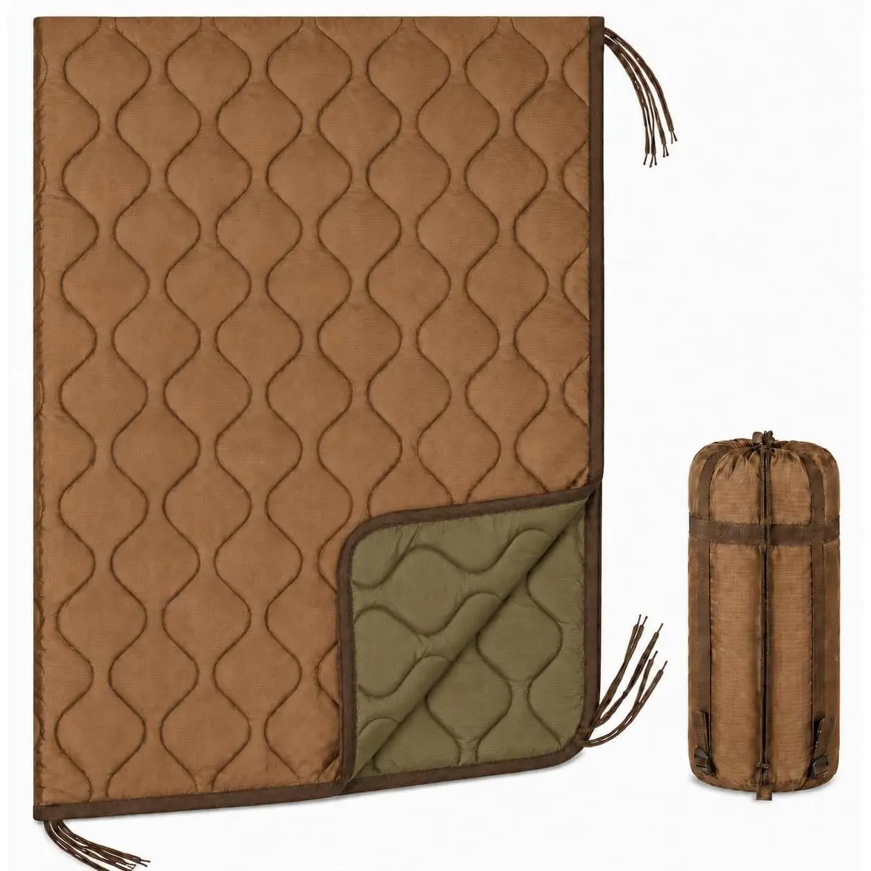 Woobie Blanket, Insulated Water-Resistant Poncho Liner