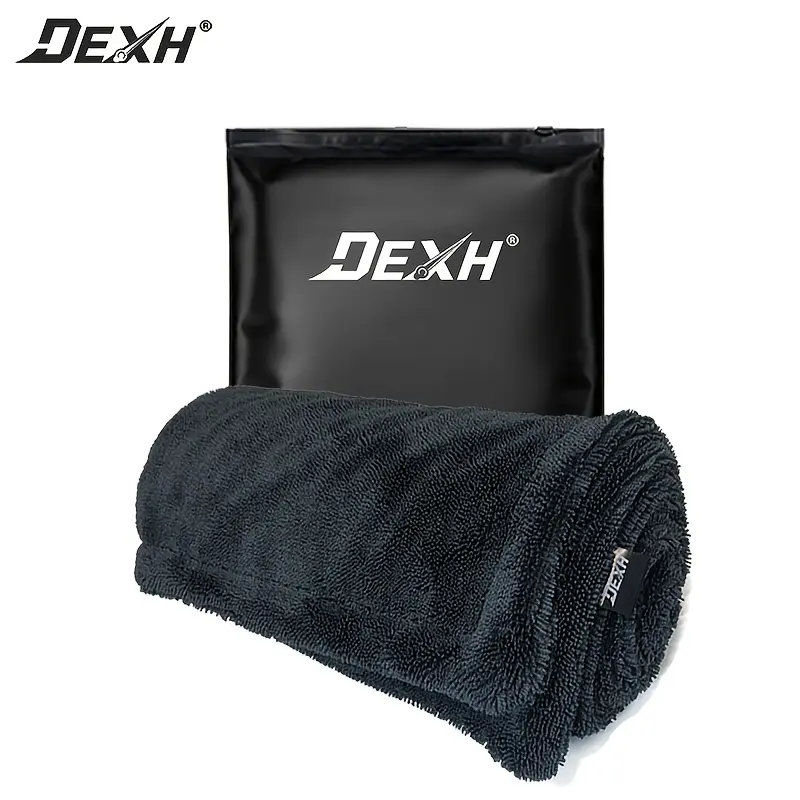 DEXH 1-3 Pack Microfiber Car Drying Towels, 1300GSM Ultra Absorbent Reusable Auto Detailing Towels for Cars, SUVs, Trucks, Garage & Home Car Wash