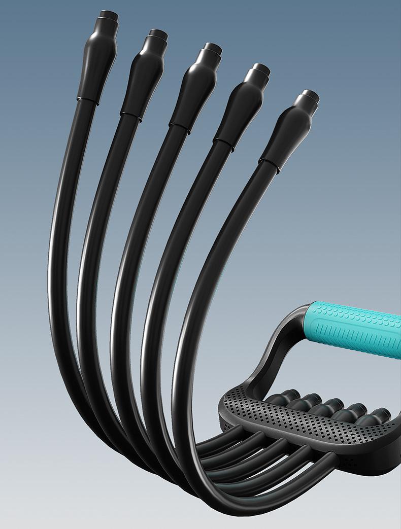 Mikela resistance trainer, latex chest expander, men's fitness multifunctional elastic rope, women's arm strength trainer for home use