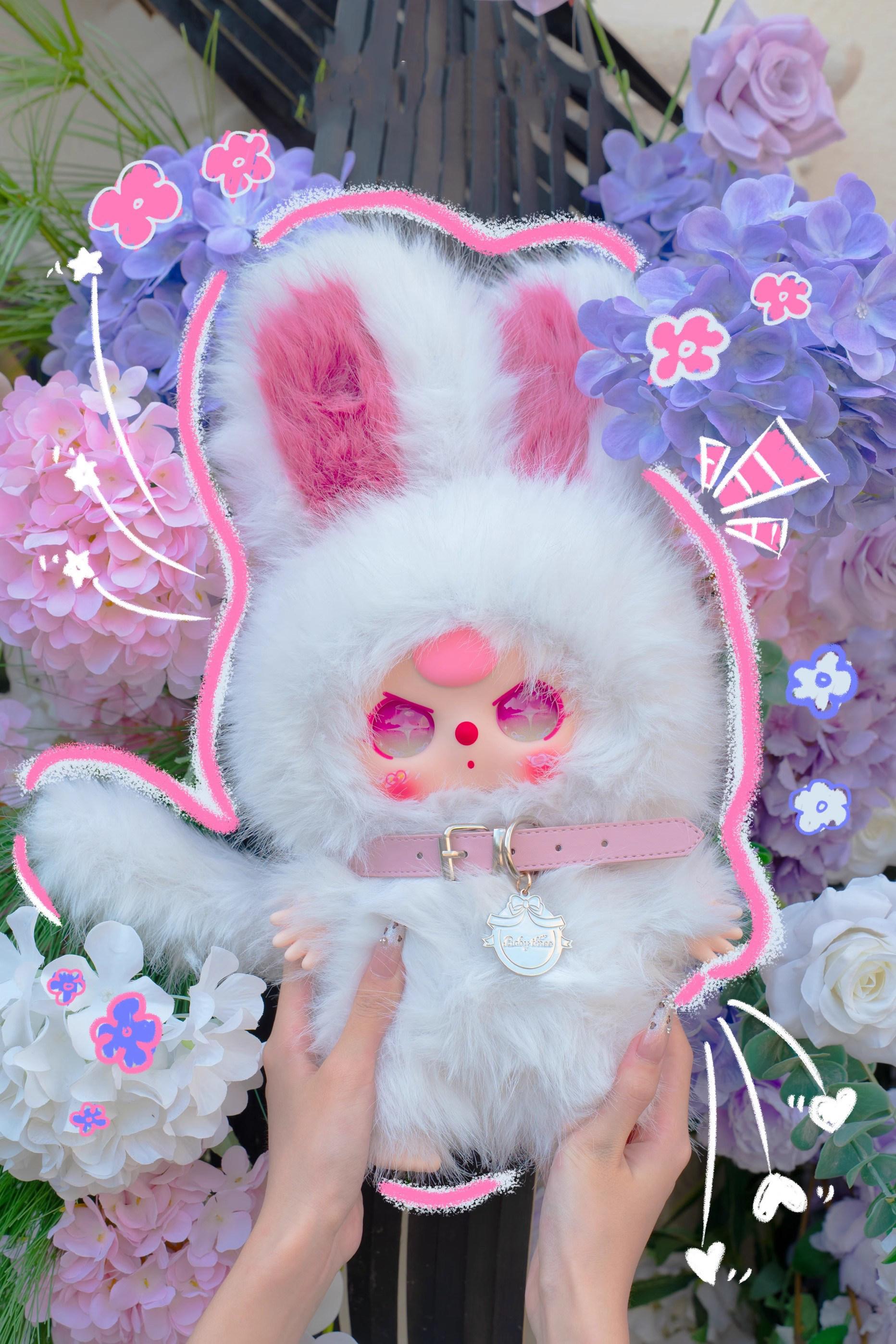 Baby Three -3rd Anniversary Rebirth Limited Plush Blind Box - Cute Collectible Doll